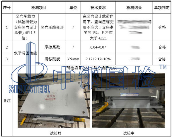 隔震支座檢測(cè)報(bào)告數(shù)據(jù)