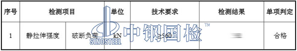 鏈條檢測報告結(jié)果